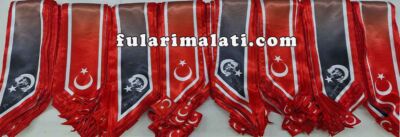 atatürk baskılı saten boyun kravat fular-imalatı