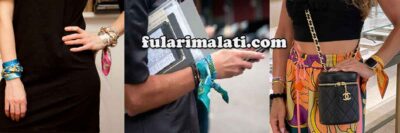 Saten baskılı bileklik fular imalatı